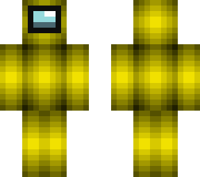 among us skin (yellow) re - shaded