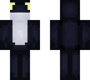 black frog  matching skin