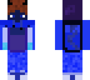 blue demon boy