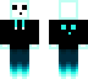 blue slime with hoody