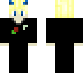 blue theme devil boy
