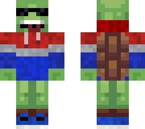 clothed cool turtle