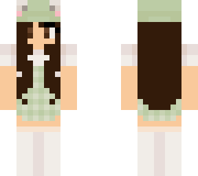 cute frog brunette