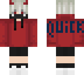 demon boy in shorts