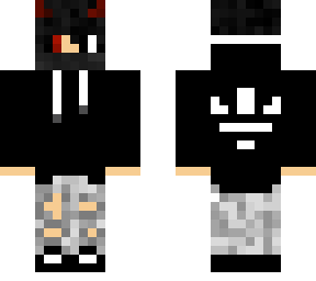 demon boy mask demon eye