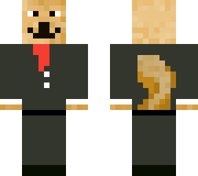 doge with suit