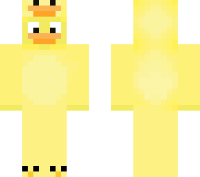 duck in a duck onsie