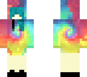 girl in tie dye hoodie