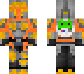 golden mando (with grogu)