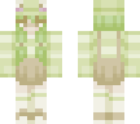 green frog girl