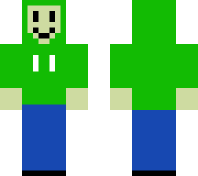 green hoodie