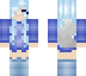 icy wolf girl