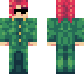 kakyoin noriaki (eye scars/glasses can be taken off)