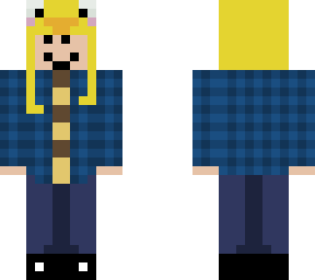 karma blue flannel