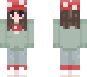 mushroom girl