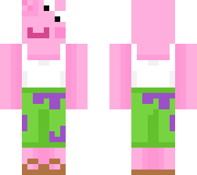 peppa as patrick star