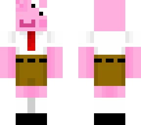 peppa as spongebob