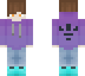 purple adidas hoodie with headphones