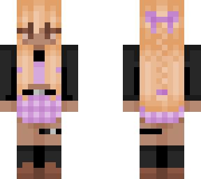 purple and black fashion