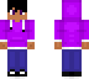 purple hoodie kid