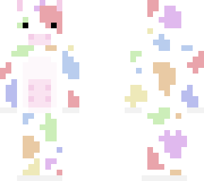 rainbow cow (iloveminecraft2006)