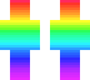 rainbow skin
