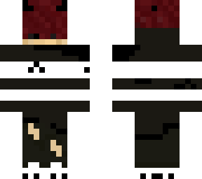 red demon boy black x gray