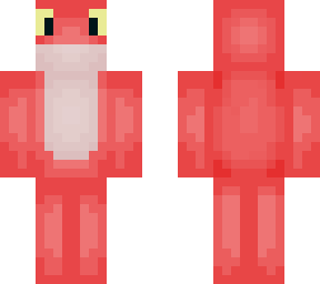 red frog  matching skin