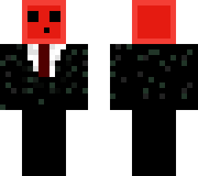 red slime in suit