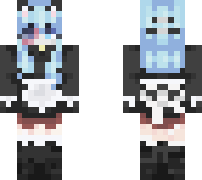 sal fisher maid outfit cat boy w