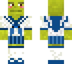 shrek dark blue :3.