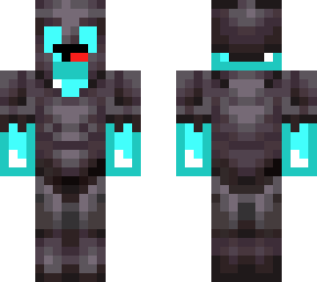 skeppy in netherite armor