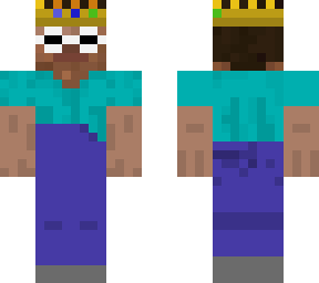 steve with techno crown and clout glasses