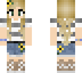 sunflower summer girl
