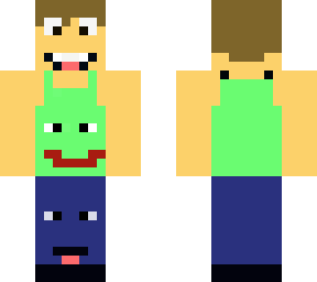 tank top boy.  skin image looks better with 2nd layer