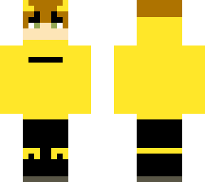 yellow hoodie e-boy