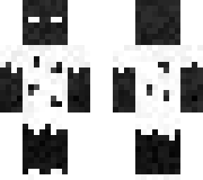 black & white ghost