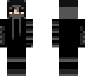 black white grey hoodie 4 by deadlymaskers