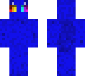 blue rainbow cat (oc)