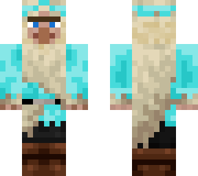 blue snow villager