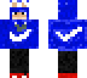 boy whit blue hoodie