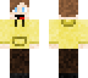 boy with yellow hoodie