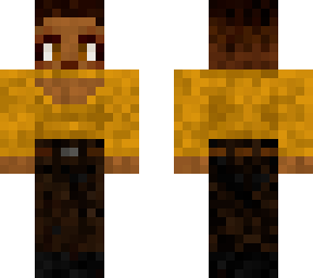 cocoa yellow turtleneck