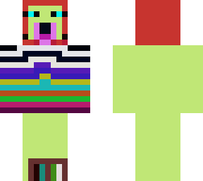 colorful lion