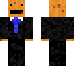 cookie in a suit