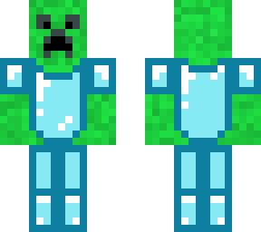 creeper with diamond armour