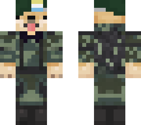 custom dog militar