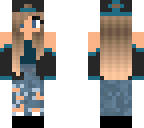 cute blue tomboy