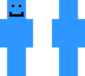 cyan smiley
