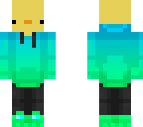 duck in  hoodie